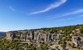 Canyon of river Bijela near Karin, Croatia