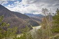 beautiful spring landscape on Lake Siriu 311