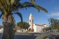 The beautiful St. Dominic church, Iglesia Santo Domingo de Guzman, in Tetir, Fuerteventura, Canary Islands, Spain Royalty Free Stock Photo