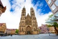 Beautiful St. Lawrence church view during summer