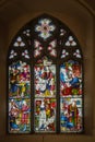 Beautiful stained glass window