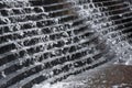 Beautiful stairs fountain Royalty Free Stock Photo