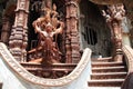 Beautiful stairs of Sanctuary of Truth, Pattaya