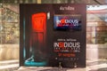 A beautiful standee of a movie called Insidious: The Red Door Display at the cinema to promote the movie