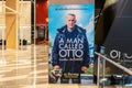 Beautiful standee of movie .A Man Called Otto Displays at the cinema to promote the movie