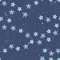 Beautiful star pattern on dark background