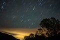 Beautiful star trails