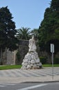 Beautiful Statue Dedicated to the Infantry Regiment in 1707 and 1809 in Cascais. Photograph of Street, Nature, architecture,