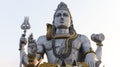 Statue of Lord Shiva During Sunset, Murudeshwara. Royalty Free Stock Photo