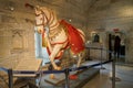 A beautiful statue of Maharana Pratap SinghÃ¢â¬â¢s horse Chetak, display at City Palace museum, Udaipur, Rajasthan, India