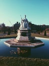 Beautiful statue at a park in London