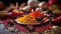 beautiful Stockphoto of spices.Generative AI