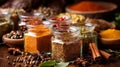 beautiful Stockphoto of spices.Generative AI