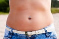 Beautiful stomach Royalty Free Stock Photo