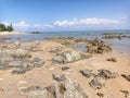 Beautiful Stone Beach In Tanjung Kalian Muntok, Indonesia