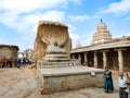 Beautiful stone carved huge Naga Lingam Lepakshi Temple Hindupur