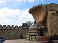 Beautiful stone carved huge Naga Lingam Lepakshi Temple Hindupur