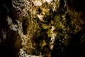 Beautiful stone Cave with above light.