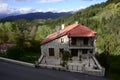 Beautiful stone made house in the mountains,Vasltessiniko village, Greece