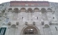 One of the entrances to Diocletian\'s palace