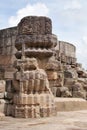 Beautiful stone work of Mayadevi Temple, Konark Royalty Free Stock Photo