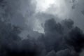 Beautiful storm sky with clouds Royalty Free Stock Photo