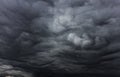 Beautiful storm sky with clouds Royalty Free Stock Photo