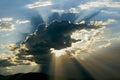 Beautiful stormy clouds, Death Valley National Park