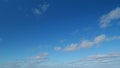 Beautiful stratocumulus clouds. Daytime sky with clouds. Clouds in a blue sky. Timelapse.