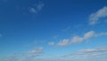 Beautiful stratocumulus clouds. Daytime sky with clouds. Clouds in a blue sky. Timelapse.