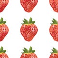 Beautiful strawberries Royalty Free Stock Photo