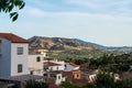 Beautiful street of Andalusian city Alora. Situated in province of Malaga Royalty Free Stock Photo