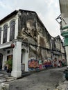 Beautiful street art in Chinatown Kuala Lumpur