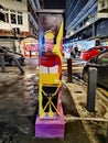 Beautiful street art in Chinatown Kuala Lumpur
