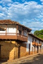 Beautiful Street in Barichara, Colombia