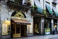 Beautiful street corner in Barcelona