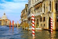 Beautiful street,Grand Canal in Venice, Italy