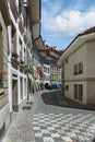 Beautiful street of old town Bern