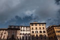 Beautiful street in the old town of Florence, Italy Royalty Free Stock Photo