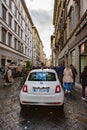 Beautiful street in the old town of Florence, Italy Royalty Free Stock Photo