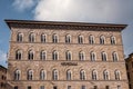 Beautiful street in the old town of Florence, Italy Royalty Free Stock Photo