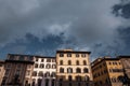 Beautiful street in the old town of Florence, Italy Royalty Free Stock Photo