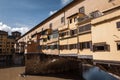 Beautiful street in the old town of Florence, Italy Royalty Free Stock Photo