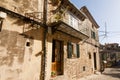 Beautiful street in Valldemossa, famous old mediterranean village of Majorca Spain. Royalty Free Stock Photo