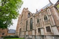 Beautiful street view of the Brugge city Royalty Free Stock Photo