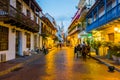 Beautiful streets in Cartagena, Colombia