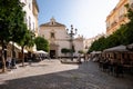 Beautiful streets of Old Town Cadiz