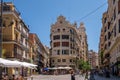 Beautiful streets in Valencia, Spain