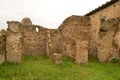 Standing Walls of the Ruins of Pompeii Italy Royalty Free Stock Photo