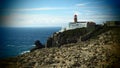 Cabo de Sao Vincente near Sagres, Portugal Royalty Free Stock Photo